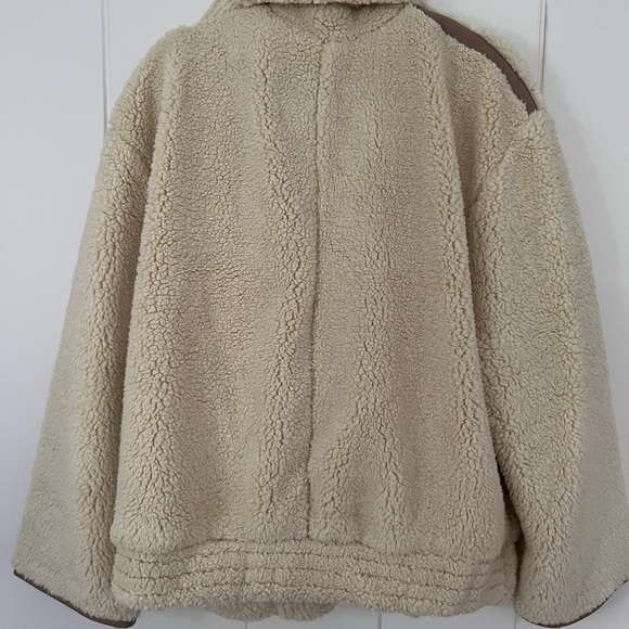 Free People Fuzzy Jacket XL - Picture 2 of 5
